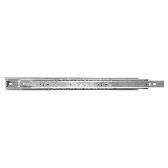 Drawer Slide Knape & Vogt Tru-Trac 100, acero, 45 kg, 46 cm, paquete de 2
