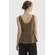 thumbnail image 3 of Polera Mujer Crep Lisa Verde Musgo, 3 of 4