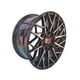 thumbnail image 1 of Juego de Llantas 15x7 4x100/4x114.3 Et35 black machined H2182, 1 of 3