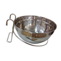 Magideal - Cuenco Para Perro, Cuenco De Agua, Práctico Cuenco Colgante Extraíble Para Mascotas, Comedero Para Perros, Soporte Para Comida Para Gatos, Alimentador Diámetro 20Cm