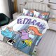 thumbnail image 3 of Pepper Ann Conjunto de sábanas temático, trío de piezas, cómodo y amigable con la piel, diseño único, regalo de decoración para el hogar para familiares, amigos y fans,135cm *200cm, 3 of 6