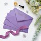 thumbnail image 3 of Sobre JagerGreen A7 13,7 × 19,4 cm Morado – Pack de 50, 3 of 9