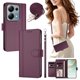 thumbnail image 2 of Funda Tipo Libro para Xiaomi POCO M6 Pro 4G, Tapa con Imán, Morado Oscuro, 2 of 6