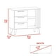 thumbnail image 3 of Comoda 3 Cajones Fm 64,4x80x35 Cm Café Claro Y Beige, 3 of 3