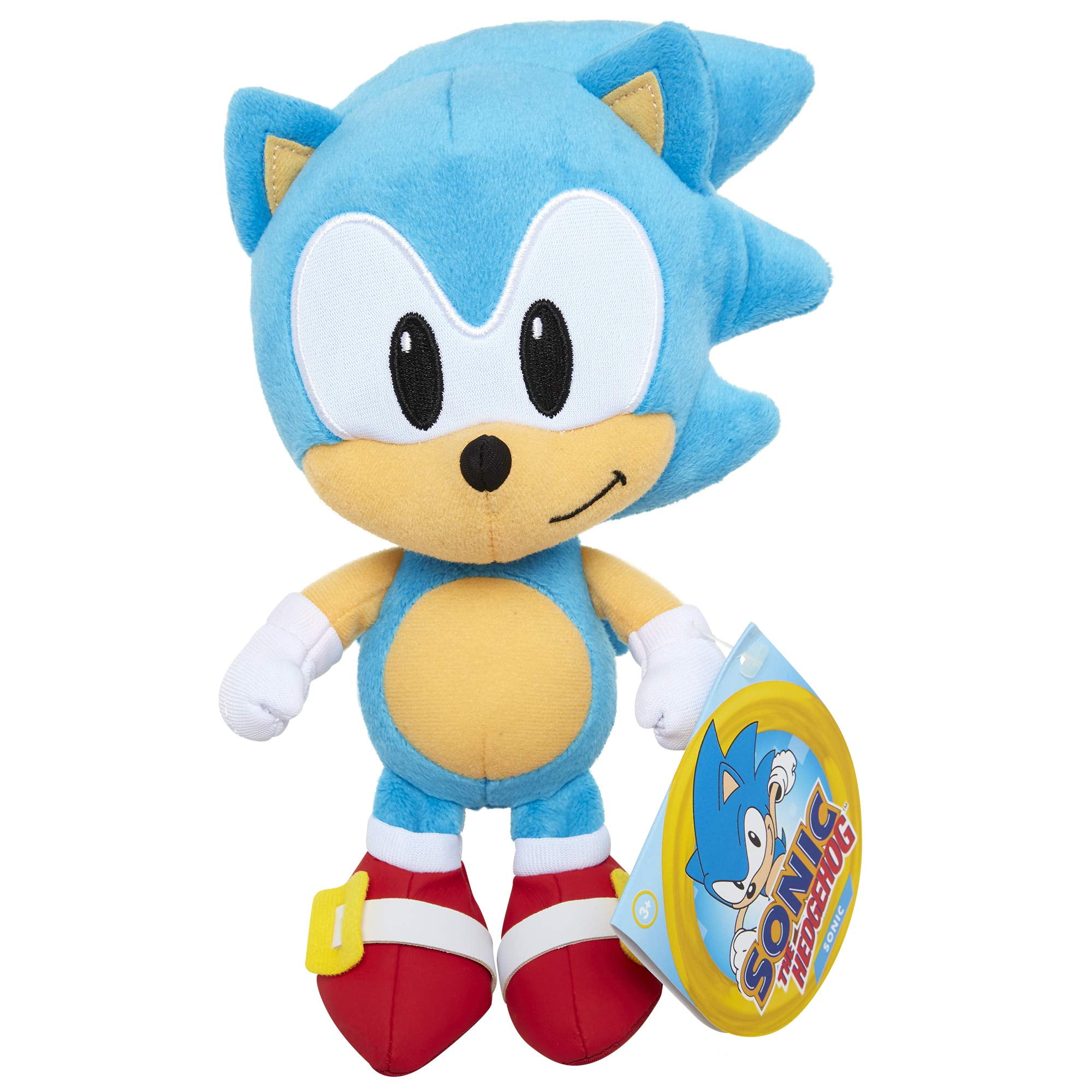 Sonic The Hedgehog 7" Sonic Plush Figura Sonic The Hedgehog Sonic The Hedgehog