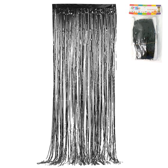 Cortina de fiesta metalica 100x200, 1 un