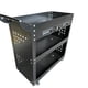 thumbnail image 1 of Carro porta herramientas con ruedas Negro, 1 of 3