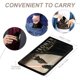 thumbnail image 4 of Obi-Wan Porta Pasaporte y Cartera de Viaje Premium de Cuero PU, Funda de Pasaporte Bloqueo RFID con Ranuras para Tarjetas de Crédito, Estuche para Libro de Pasaporte para Familia 10cm × 15cm, 4 of 6