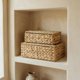 thumbnail image 4 of Cajas decorativas de almacenamiento ZICOTO, set de 2 cestas de mimbre, 4 of 9