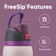 thumbnail image 2 of Botella de agua Owala FreeSip de acero inoxidable con aislamiento de 700 ml, 2 of 7