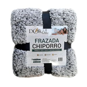Doral - Frazada Chiporro Two Tones 1.5 Plazas Colores Oscuros - Ps