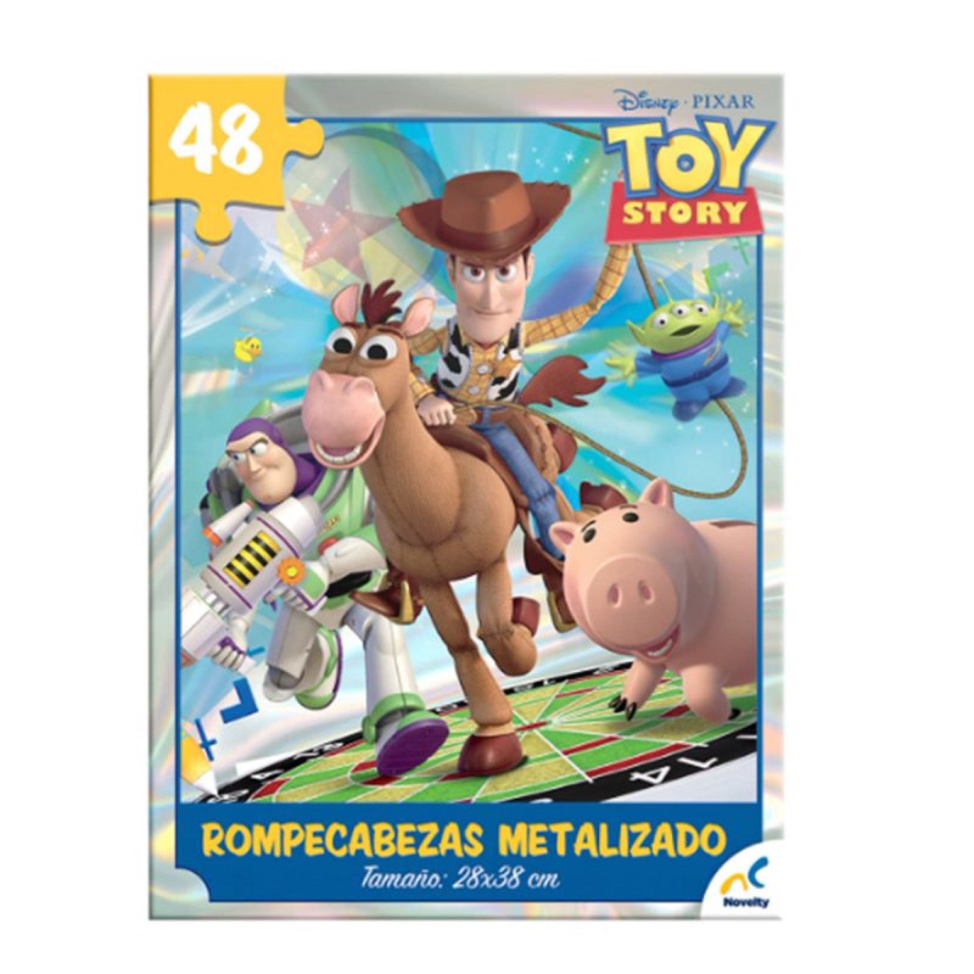 Puzzle Metalizado Toy Story 48 Pzas