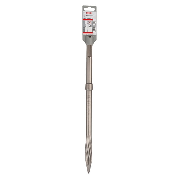 Bosch - Cincel Punta Autoafilable Rtec Speed Encastre Sds Max 400 Mm / Sds-max