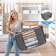 thumbnail image 1 of Bolsa Almacenaje Budding Joy 90L Plegable 6 Unidades Gris, 1 of 3