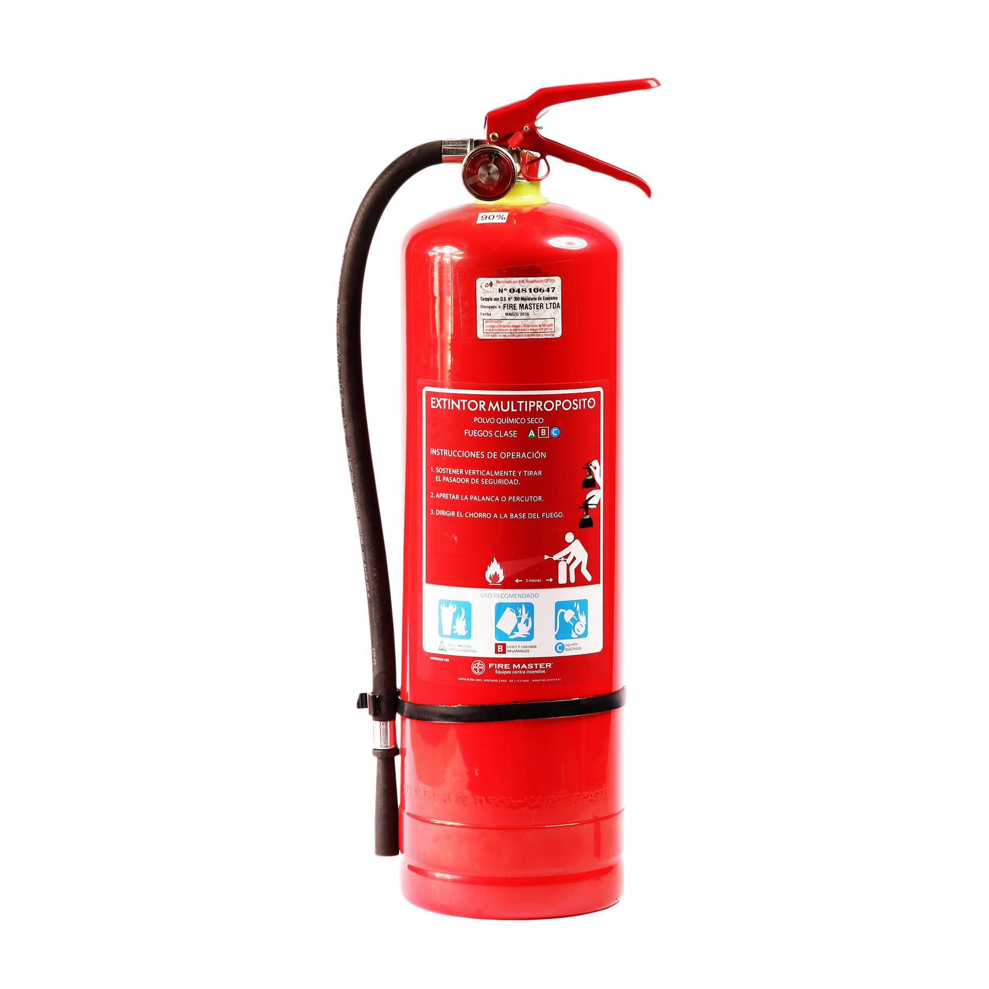 Fire Master - Extintor 6 Kg Abc 75%