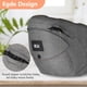 thumbnail image 3 of Portabebés de Cadera HKAI Ajustable con Malla Transpirable Gris, 3 of 8