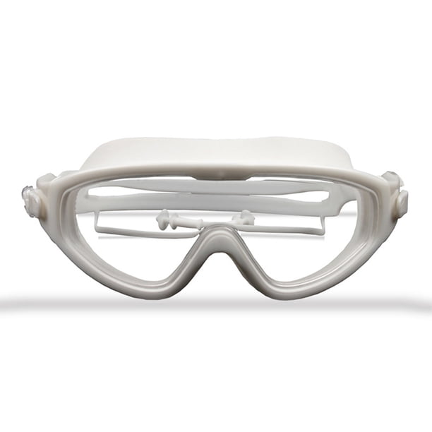 Gafas de natación para niños, gafas de visión amplia con tapones para los oídos