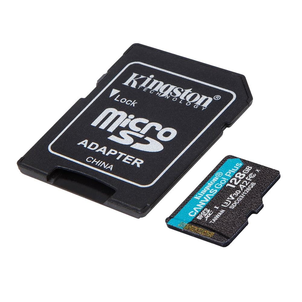 Kingston - Tarjeta De Memoria Micro-sd 128 Gb Canvas Go! Clase 10