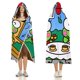thumbnail image 3 of Keroppi: Rana Manta Capa con Capucha Anti-Bolitas, Manta de Lana Ártica Suave, Manta Portátil de Felpa Ligera y Lujosa, Poncho para Siesta en Casa y Oficina, 100*130cm, 3 of 6