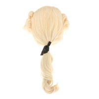 Magideal - Peluca Colonial Suave Para Espectáculo De Anime, Halloween, Para Mujeres Y Hombres, Transpirable, Resistente Al Calor, Para Fiestas, Cómoda, Sintética Rubio