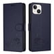 thumbnail image 5 of Funda tipo cartera FOXDOCK para iPhone 14 Plus con soporte, ranuras, RFID, diseño de gato, 5 of 5