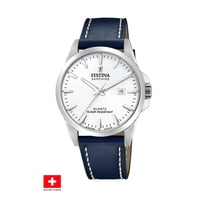Reloj F20025/2 Festina Swiss Plateado Hombre Swiss Made