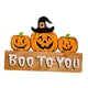 thumbnail image 5 of Adorno De Madera De Halloween Lindo Para Macetero Decoración Sala De Estar Estilo Interior E, 5 of 5