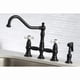 thumbnail image 5 of Grifo de Cocina Kingston Brass KS3270PXBS Negro Mate, 5 of 9