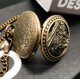 thumbnail image 3 of Reloj de bolsillo, los mejores relojes de moda, vintage, bronce, tren de vapor, 3 of 7