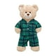 thumbnail image 3 of Pijama Build a Bear escocés verde colección peluche, 3 of 3