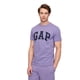 thumbnail image 1 of Camiseta GAP Everyday Soft Logo para hombre Wisteria Blossom XL, 1 of 3