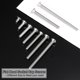 thumbnail image 5 of Uxcell 10Pcs M4 x 70mm Tornillo de Máquina de Cabeza Avellanada Plana con Casquillo de Acero Inoxidable, 5 of 7