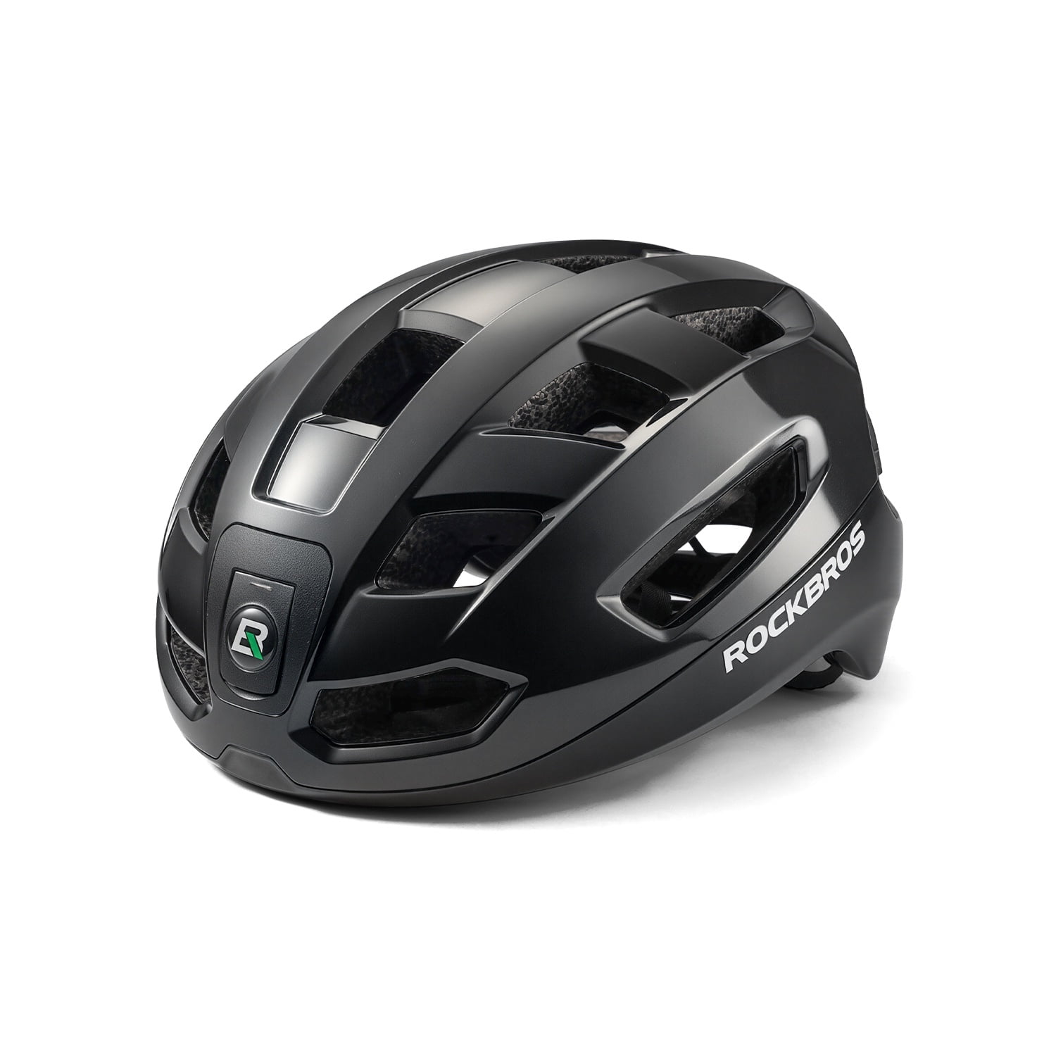 Casco Para Ciclismo Con Faro Frontal Luz Trasera Remoto Rockbros Zk-031