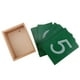 thumbnail image 1 of Material de matemáticas montessori de madera 0-9 número de arena tableros de juguete de los ni?os regalos, 1 of 5