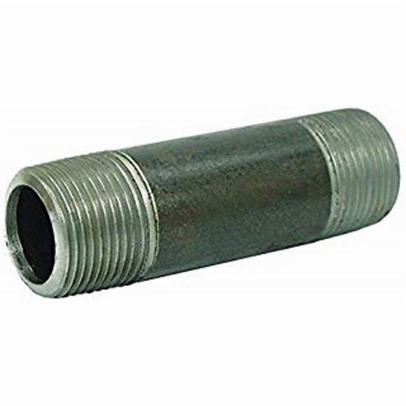 Close Nipple STZ INDUSTRIES, acero galvanizado, 1/2 pulgada. MPT