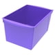 thumbnail image 1 of Librera Storex, extragrande, de plástico entrelazado, color morado, 1 of 3