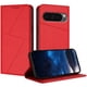 thumbnail image 1 of Funda Cartera Magnética para Google Pixel 10 Pro XL Protección Antichoque con Ranuras Rojo, 1 of 6