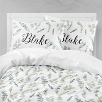 Milsleep - Juego De Cama Infantil Personalizado Greenery (Edredón O Funda Nórdica)