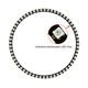 thumbnail image 3 of Lámpara LED anular WESIRI WS2812B 5050 RGB 60 LED DC5V, 3 of 6