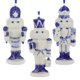 thumbnail image 1 of Ornamento Kurt S. Adler 10 cm Delft Blue – Juego de 3, 1 of 7