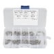 thumbnail image 1 of Kit surtido de 230 tornillos y tuercas de cabeza plana de acero inoxidable M2 304 con caja, 1 of 8