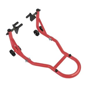 Magideal - Soporte De Soporte Para Motocicleta Marco Fácil De Instalar Soporte De Elevación Herramienta De Reparación Accesorios Universales Carga 450Kg Duradero , Trasero