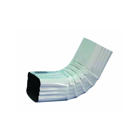 Codo Amerimax A 7,62X10,16 Cm Aluminio Blanco