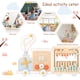 thumbnail image 4 of Entrenamiento Activity Wall Busy Board Pillowhale Train 12 en 1 para niños pequeños, 4 of 7