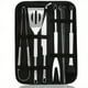 thumbnail image 1 of Get Ready for Outdoor Fun with our Multifunctional Stainless Steel BBQ Grill Accessories Set - Perfect for Picnics, Camping, Smoking, and Grilling - Comes in a Handy Case!, 1 of 5