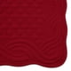 thumbnail image 2 of Juego de manteles individuales DII Quilted Farmhouse Collection Cranberry, 6 piezas, 2 of 7