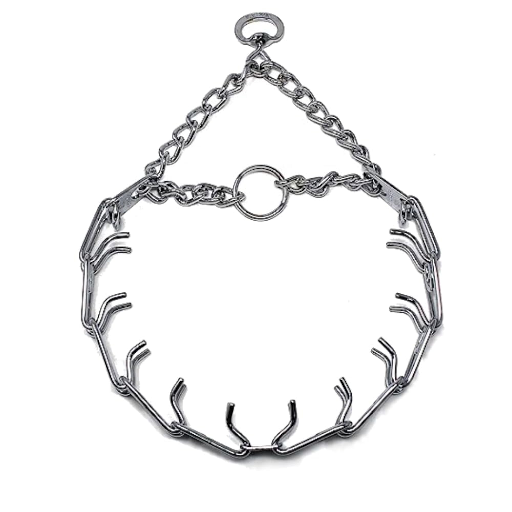Collar De Adiestramiento Para Perros Herm Sprenger Ultra-plus De Acero Cromado