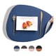 thumbnail image 1 of Set 4 Individuales Ecocuero Impermeables Antimanchas Reversibles Gris Azul, 1 of 9