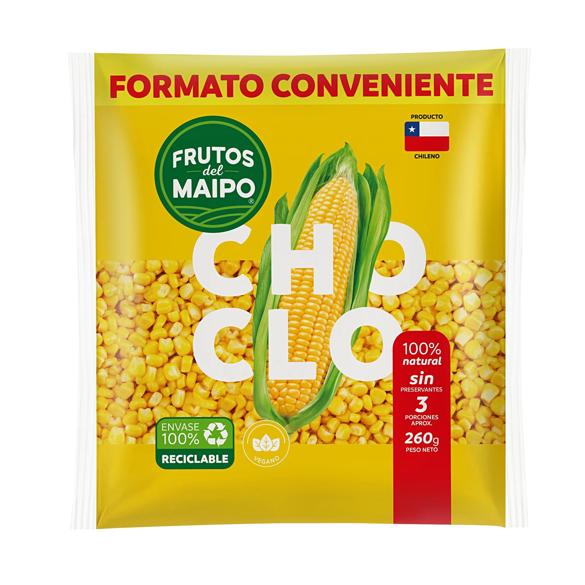 Choclo Congelado 260 g Frutos Del Maipo