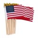 thumbnail image 5 of Banderitas Americanas Pequeñas Uelfbaby Paquete de 12 con Palo 10x15 cm, 5 of 6